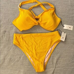 Yellow Bikini Set large 34DD
